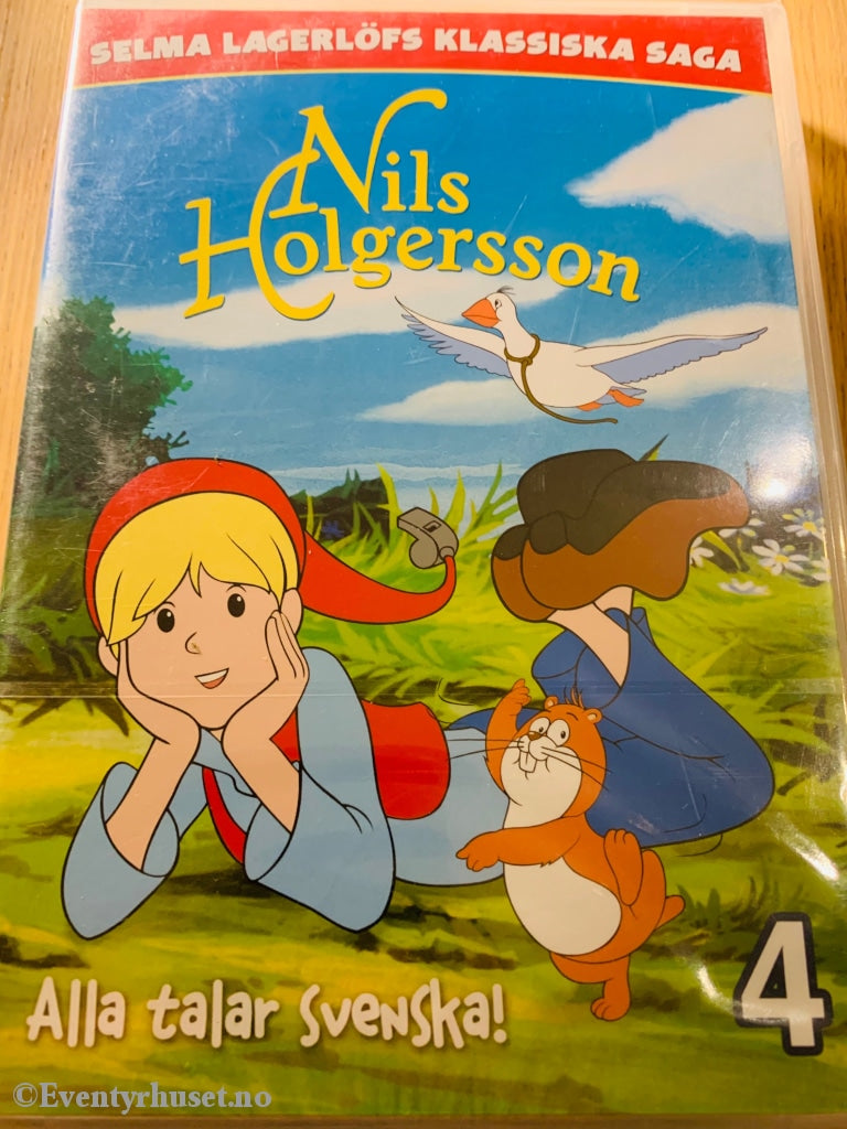 Nils Holgersson. Vol. 4. Dvd Samleboks.