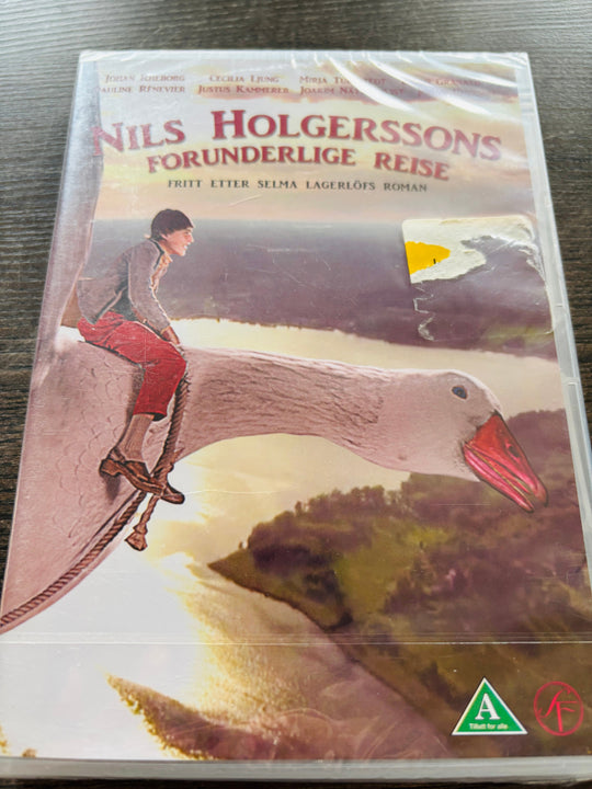 Nils Holgerssons forunderlige reise. DVD. Ny i plast!