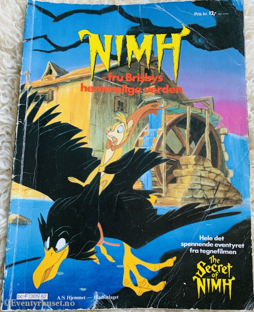 Nimh - Fru Brisbys Hemmelige Verden. 1982. Tegneseriealbum
