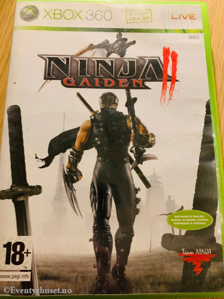 Ninja Ii. Xbox 360.