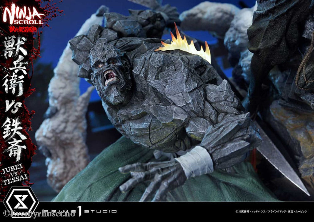 Ninja Scroll Ultimate Premium Masterline Series Statue 1/4 Jubei Versus Tessai 101 cm Collectibles