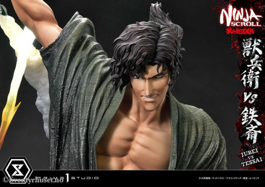 Ninja Scroll Ultimate Premium Masterline Series Statue 1/4 Jubei Versus Tessai 101 cm Collectibles