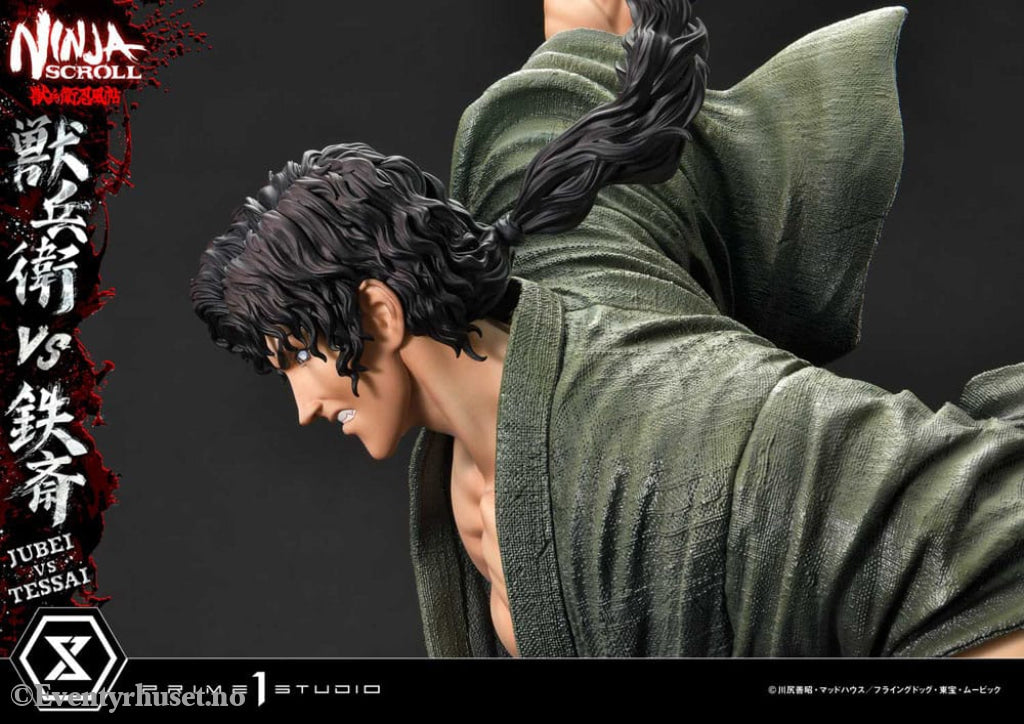 Ninja Scroll Ultimate Premium Masterline Series Statue 1/4 Jubei Versus Tessai 101 cm Collectibles
