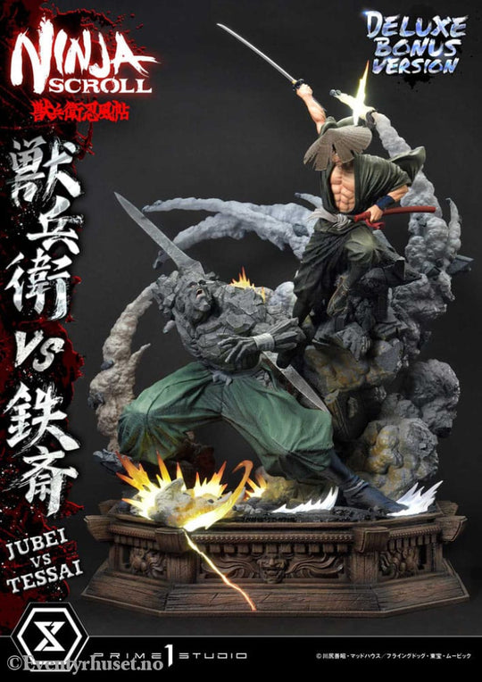 Ninja Scroll Ultimate Premium Masterline Series Statue 1/4 Jubei Versus Tessai Deluxe Bonus Version 101 cm Collectibles