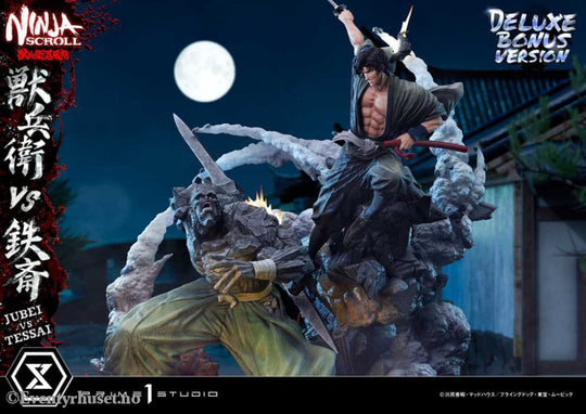 Ninja Scroll Ultimate Premium Masterline Series Statue 1/4 Jubei Versus Tessai Deluxe Bonus Version 101 cm Collectibles
