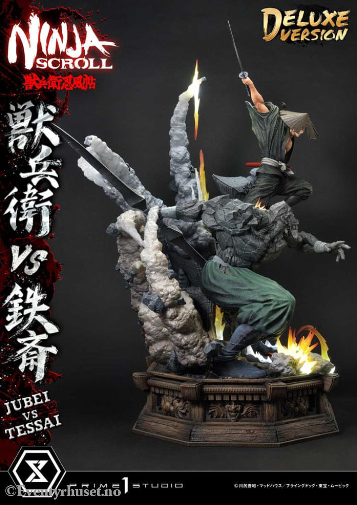 Ninja Scroll Ultimate Premium Masterline Series Statue 1/4 Jubei Versus Tessai Deluxe Bonus Version 101 cm Collectibles