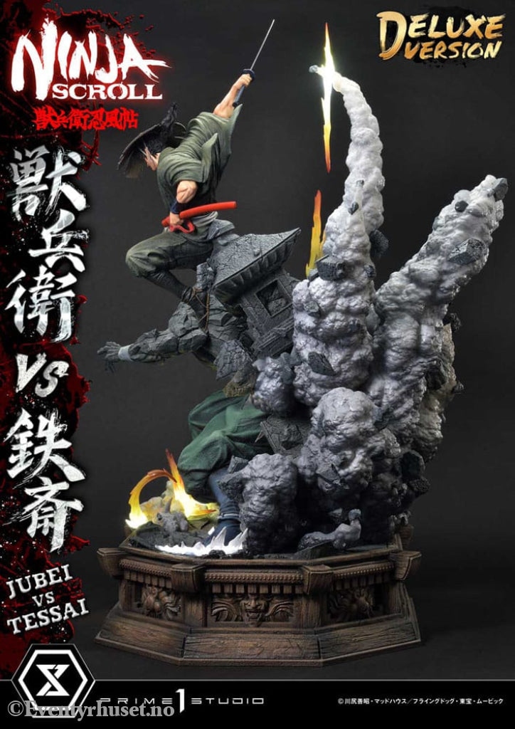 Ninja Scroll Ultimate Premium Masterline Series Statue 1/4 Jubei Versus Tessai Deluxe Bonus Version 101 cm Collectibles