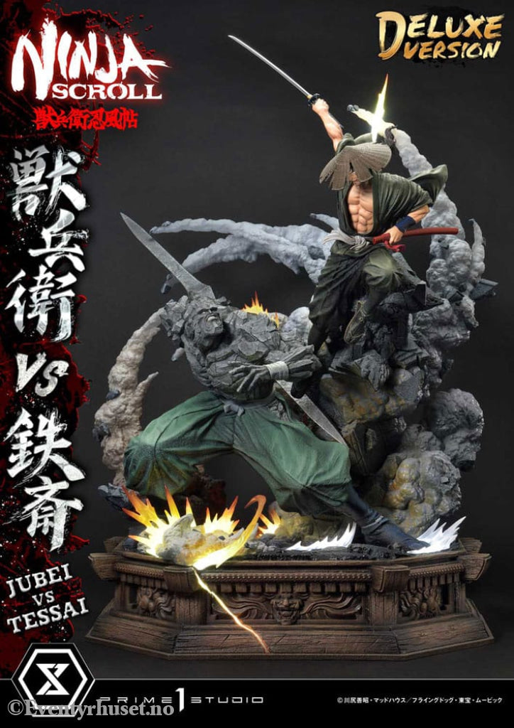 Ninja Scroll Ultimate Premium Masterline Series Statue 1/4 Jubei Versus Tessai Deluxe Version 101 cm Collectibles