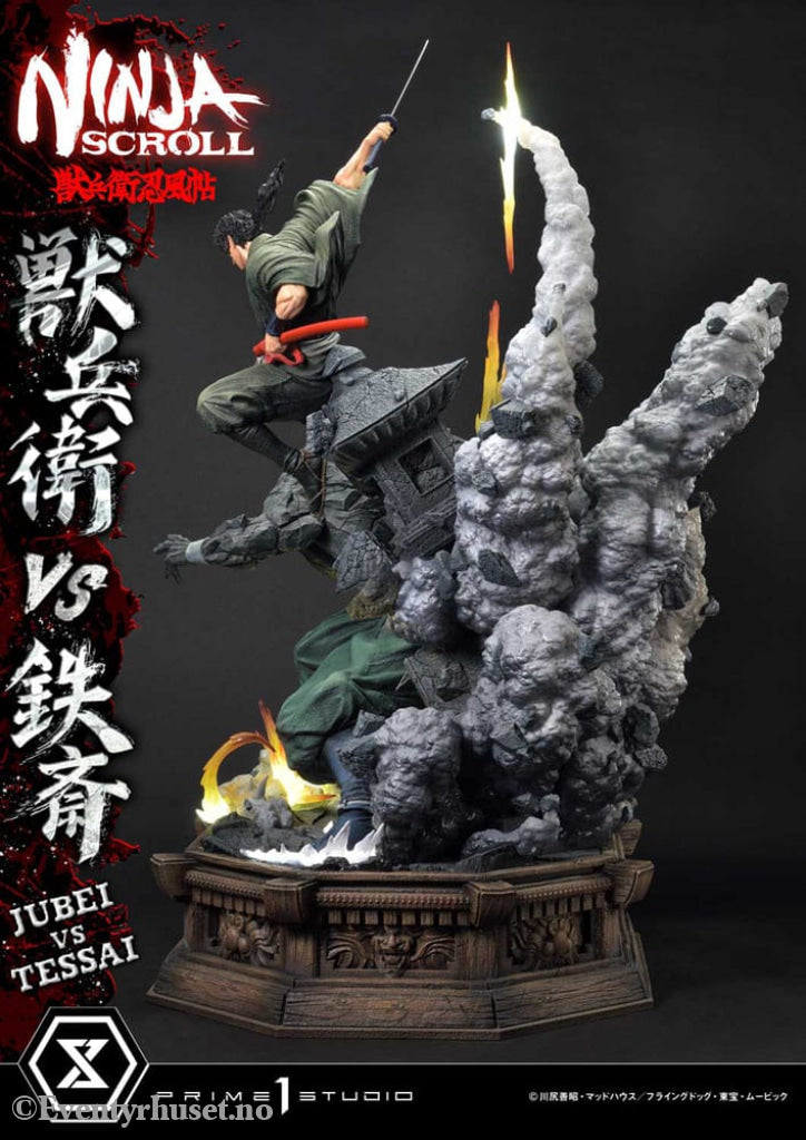 Ninja Scroll Ultimate Premium Masterline Series Statue 1/4 Jubei Versus Tessai Deluxe Version 101 cm Collectibles