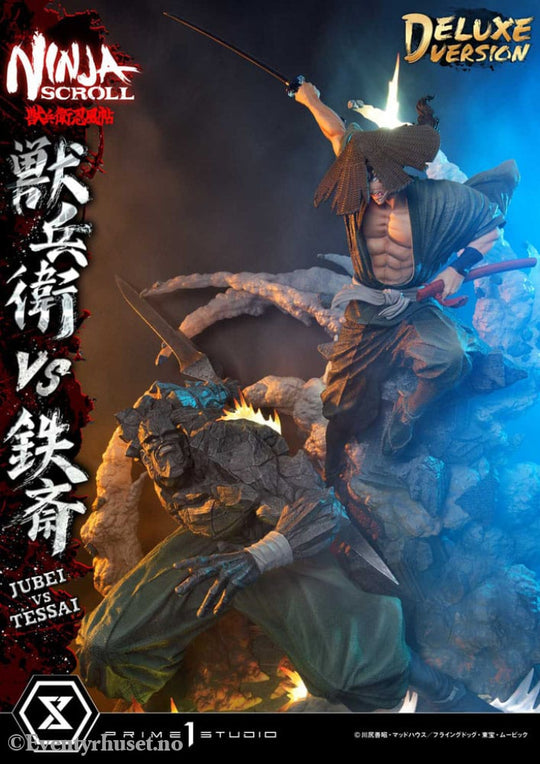 Ninja Scroll Ultimate Premium Masterline Series Statue 1/4 Jubei Versus Tessai Deluxe Version 101 cm Collectibles