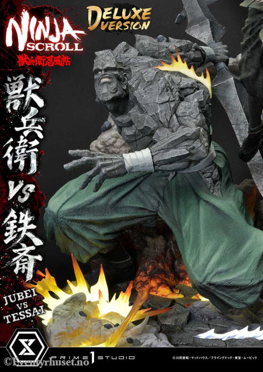 Ninja Scroll Ultimate Premium Masterline Series Statue 1/4 Jubei Versus Tessai Deluxe Version 101 cm Collectibles