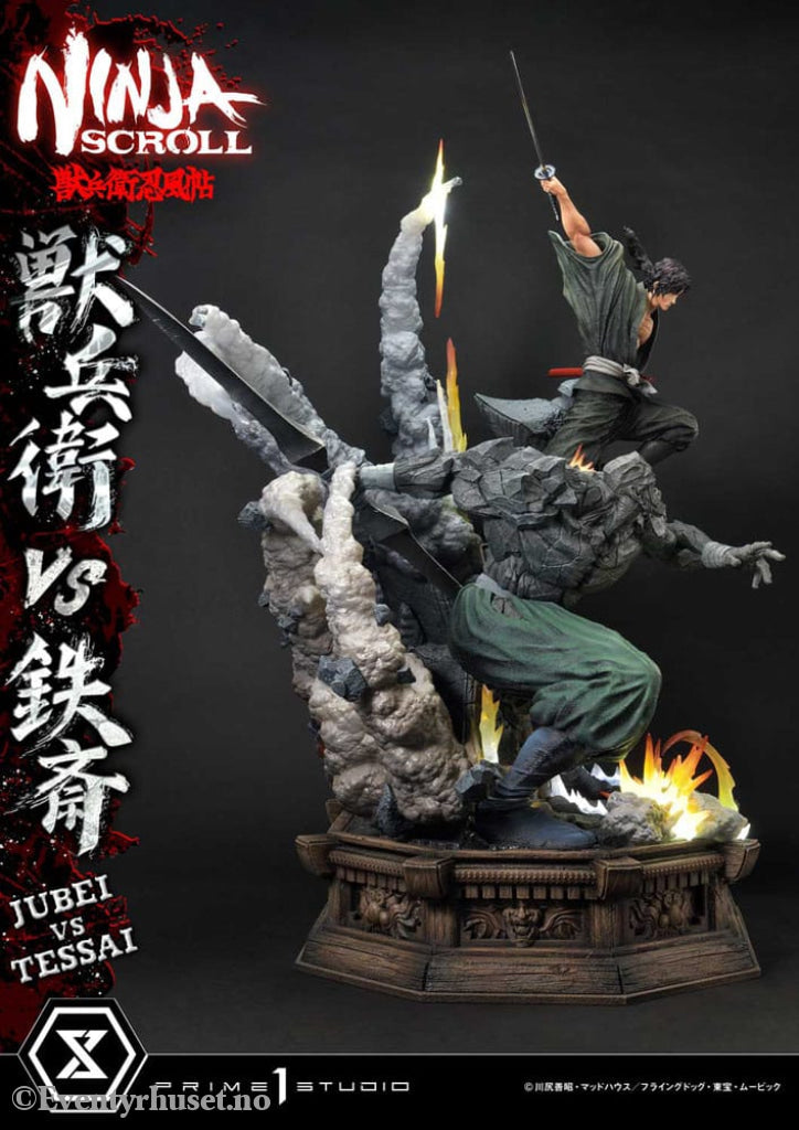 Ninja Scroll Ultimate Premium Masterline Series Statue 1/4 Jubei Versus Tessai Deluxe Version 101 cm Collectibles