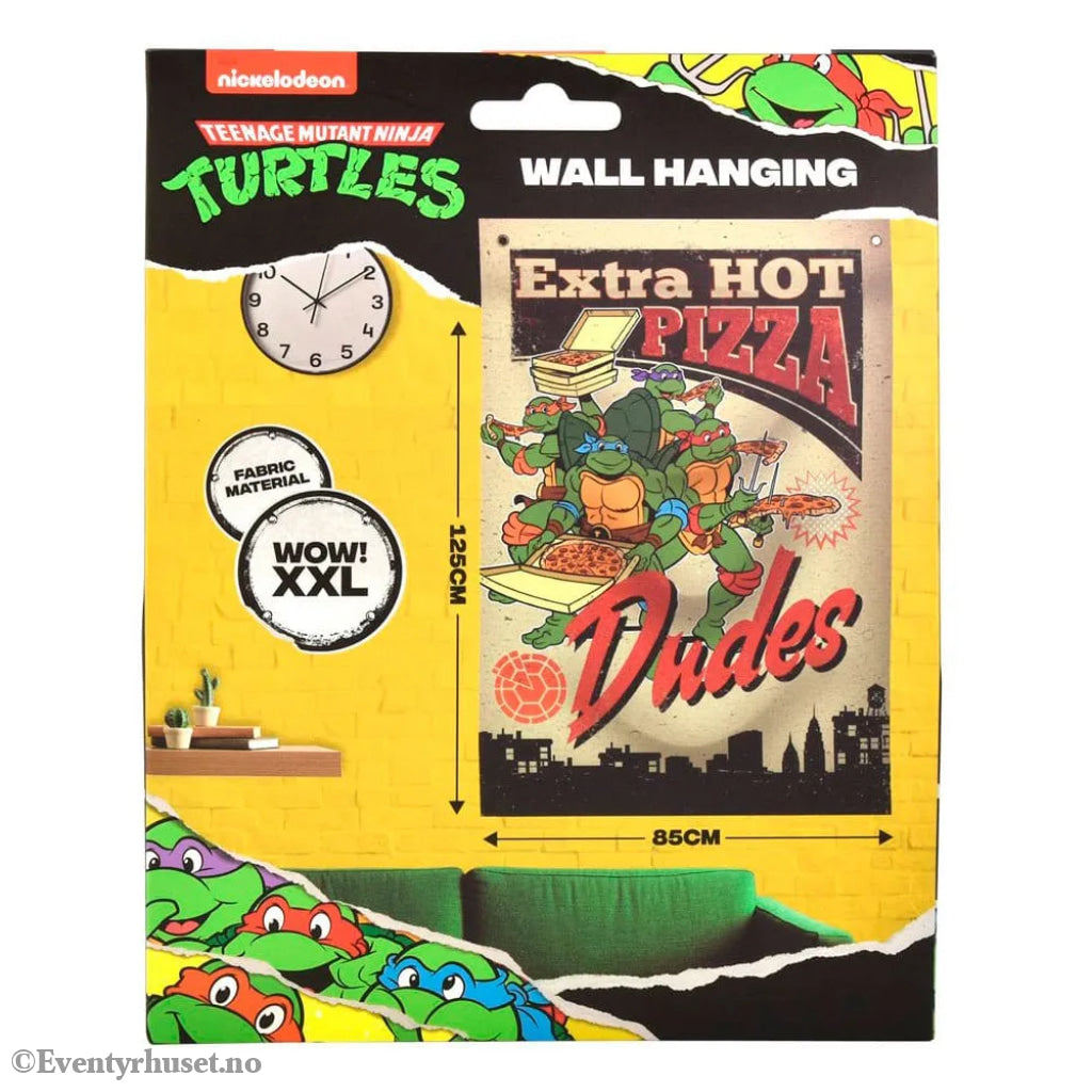 Ninja Turtles Towelie Flag 125x85 cm. Mint In Sealed Box (MISB)! Leker