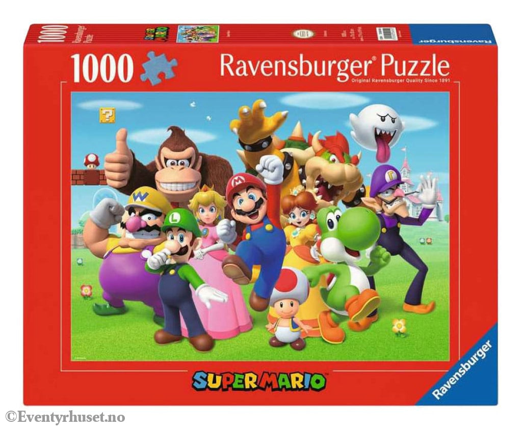 Nintendo Challenge Jigsaw Puzzle Super Mario (1000 pieces) Games