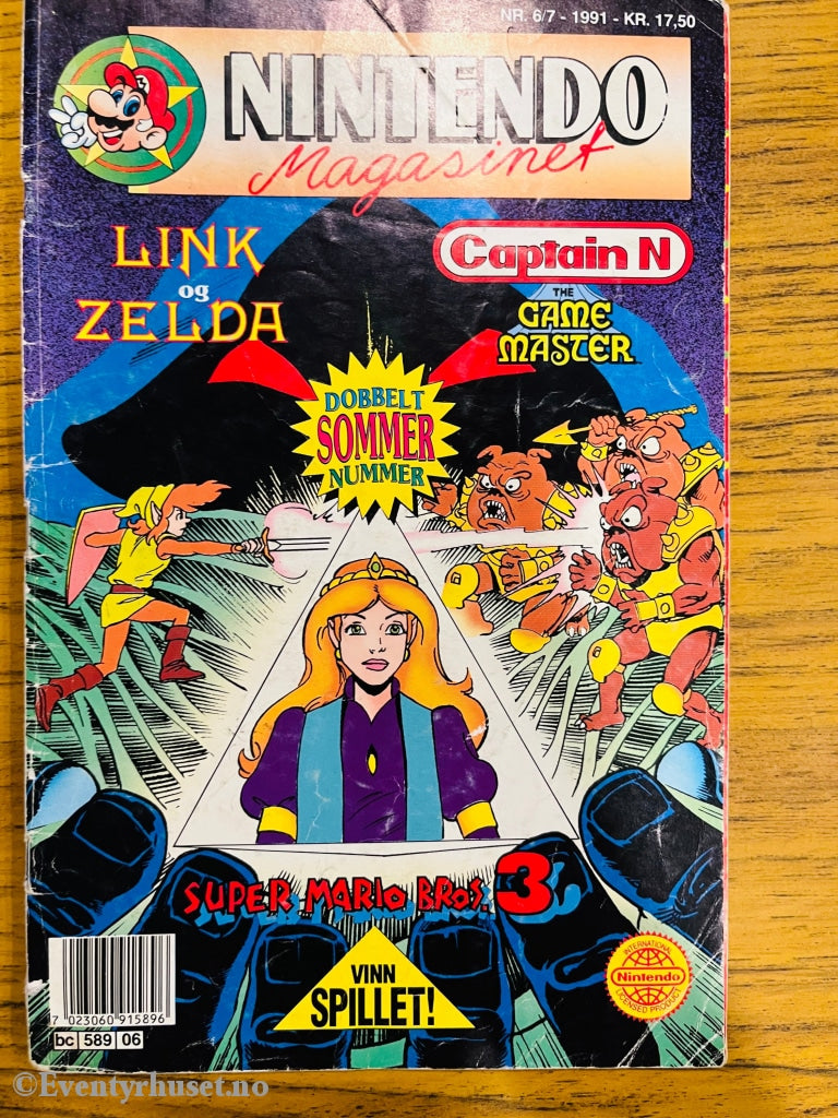 Nintendo Magasinet. 1991/06-07. Tegneserieblad