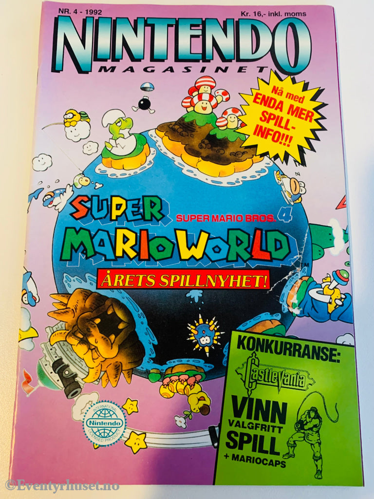 Nintendo Magasinet. 1992/04. Tegneserieblad