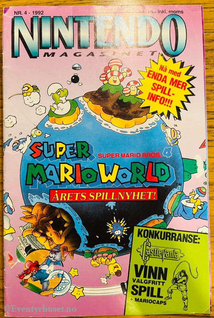 Nintendo Magasinet. 1992/04. Tegneserieblad