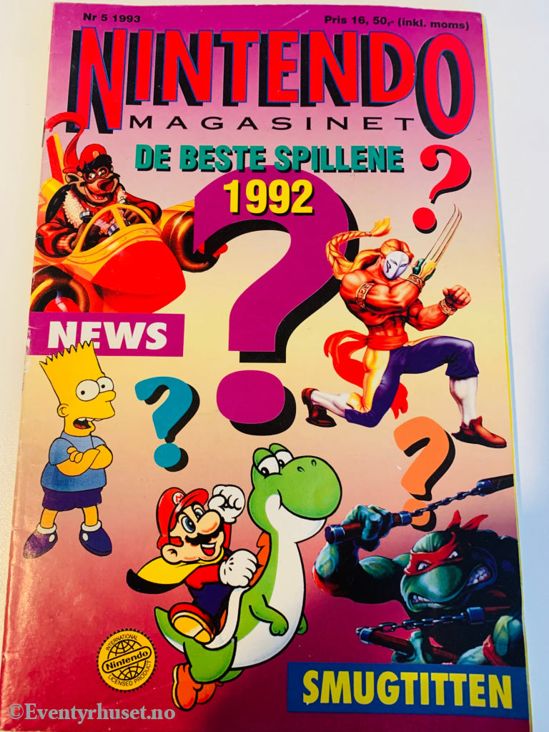 Nintendo Magasinet. 1993/05. Tegneserieblad