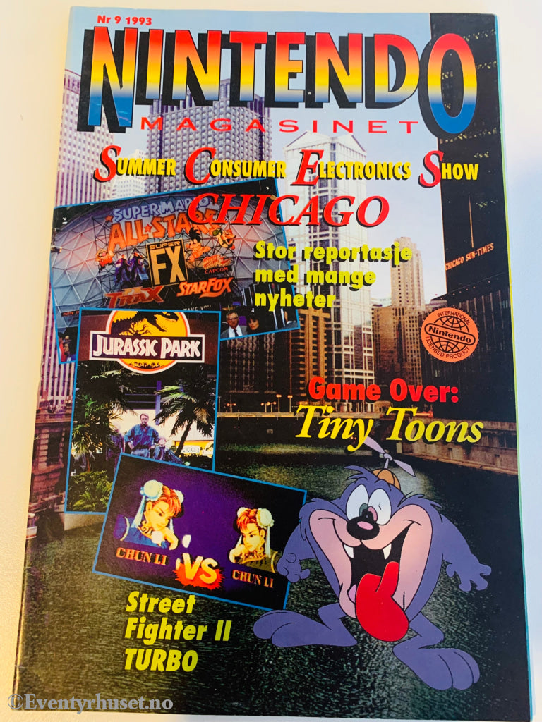 Nintendo Magasinet. 1993/09. Tegneserieblad