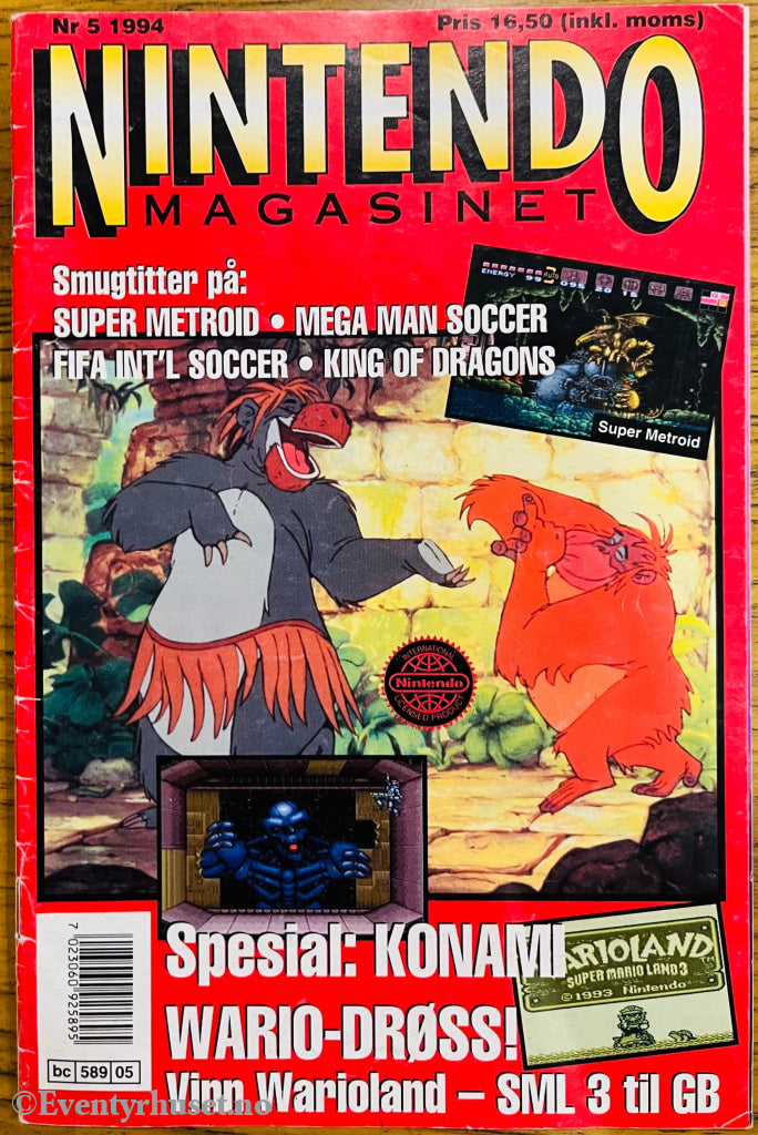 Nintendo Magasinet. 1994/05. Tegneserieblad