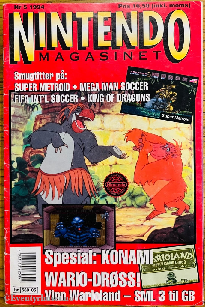 Nintendo Magasinet. 1994/05. Tegneserieblad