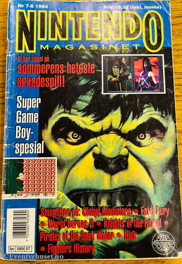 Nintendo Magasinet. 1994/07-08. Tegneserieblad