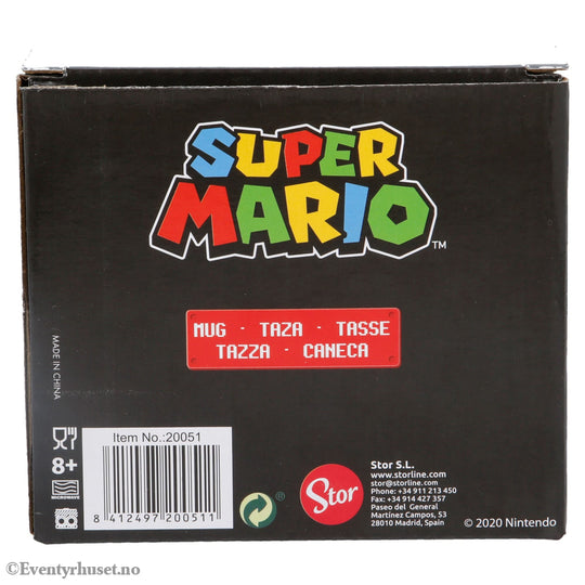 Nintendo Mug Super Mario 325 ml. Mint In Sealed Box (MISB)! Leker