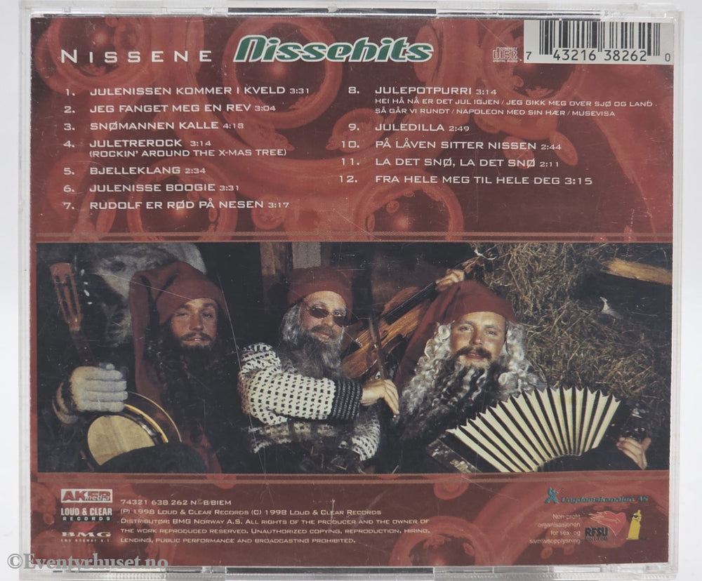 Nissene, 1991, Nissehits. CD.