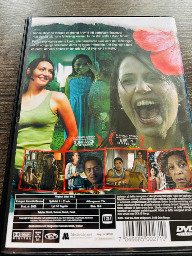 No. 2 - Festens hemmelighet. DVD.