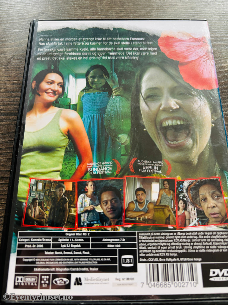 No. 2 - Festens hemmelighet. DVD.