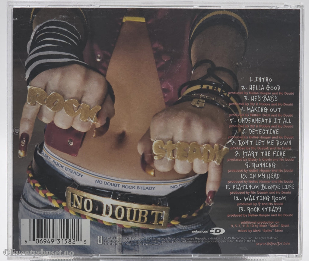 No Doubt. 2001. Rock Steady. CD.