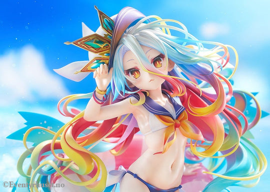 No Game No Life Statue 1/7 Shiro: Sailor-Style Swimsuit Ver. 24 cm Manga & Anime