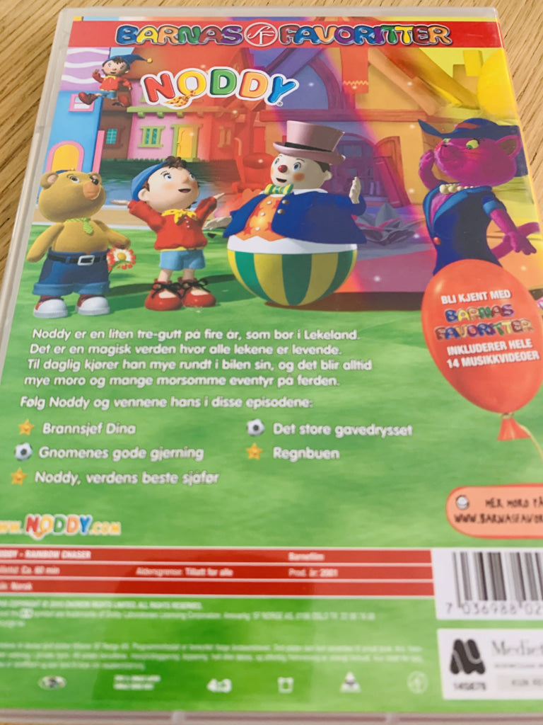 Noddy. 2001. Regnbuen. Dvd. Dvd