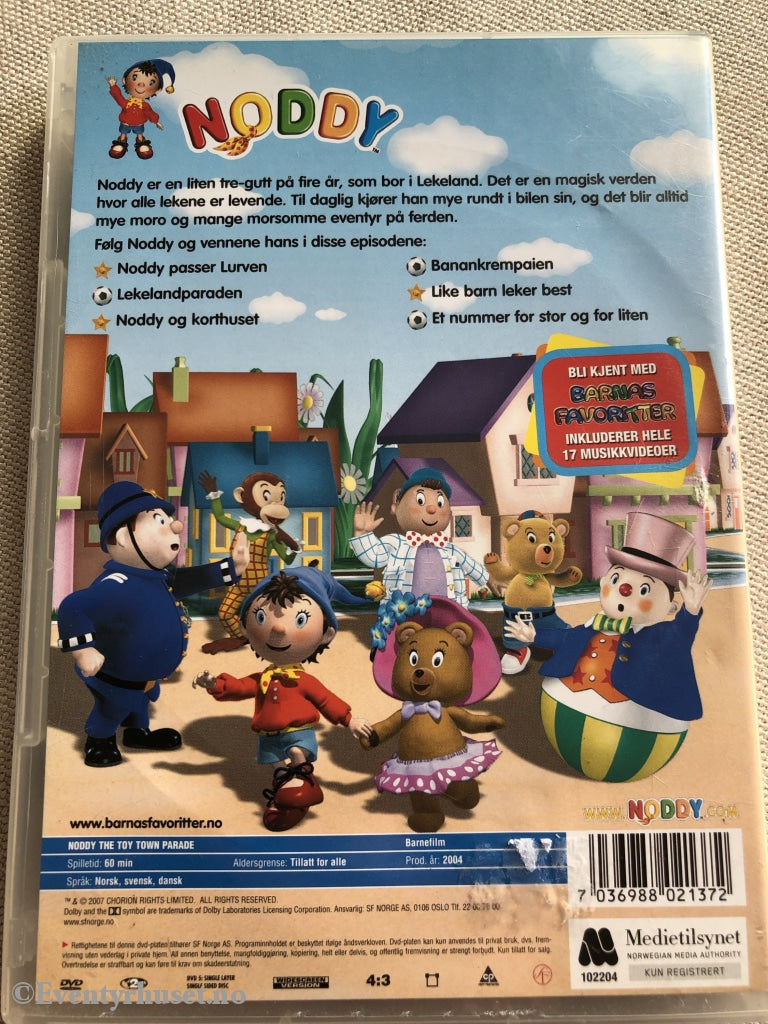 Noddy. 2004. Lekelandparaden. Dvd. Dvd