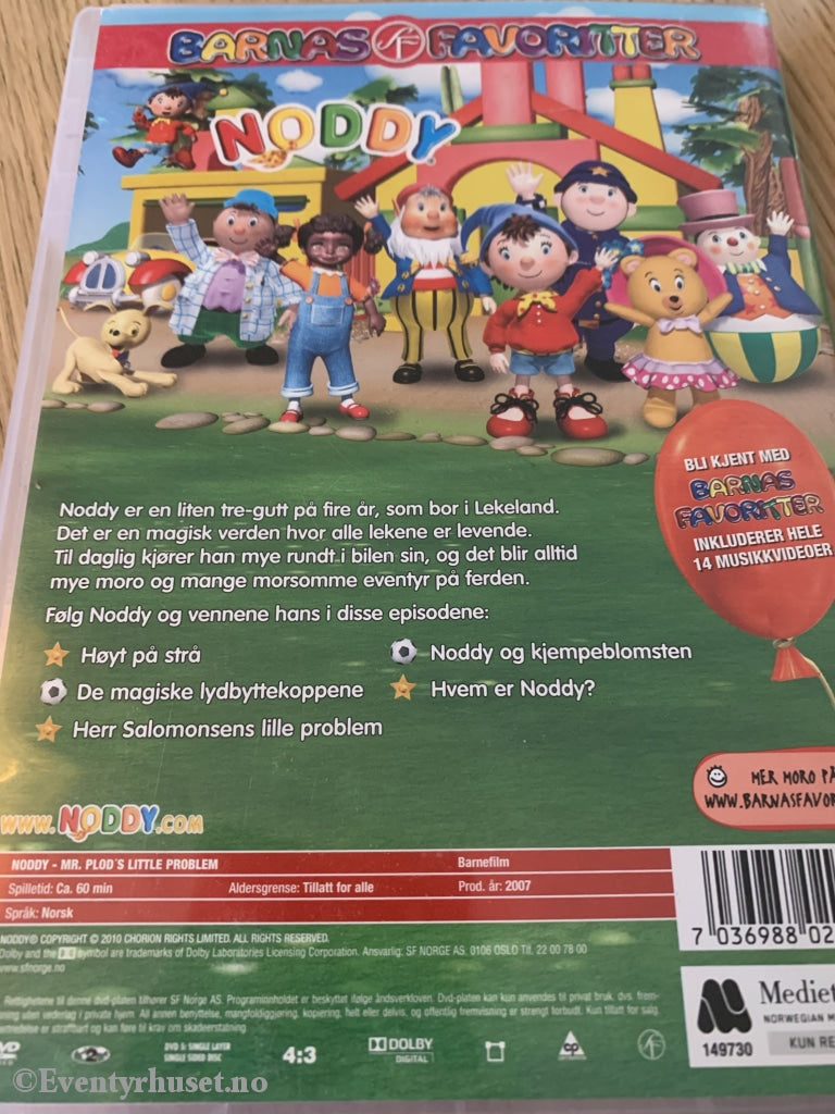 Noddy. 2007. Et Lite Problem. Dvd. Dvd