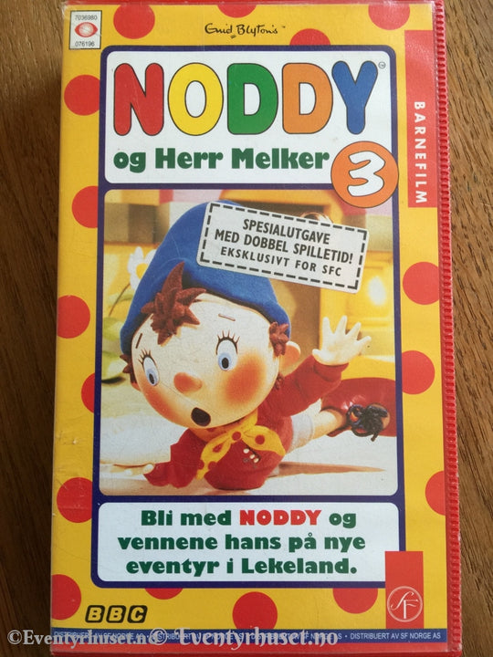 Noddy 3. Og Herr Melker. 1993. Vhs. Vhs