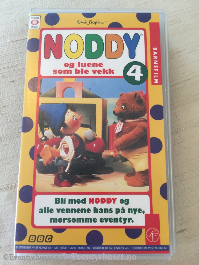 Noddy 4. Og Luene Som Ble Vekk. 1993. Vhs. Vhs