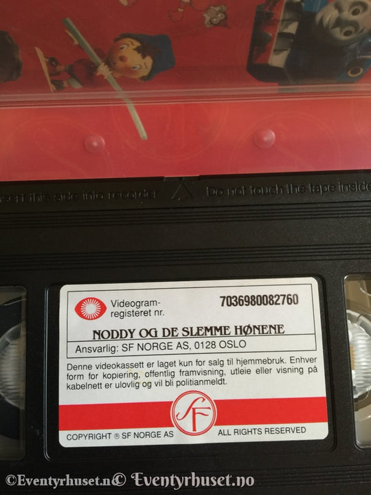 Noddy Og De Slemme Hønene. 1992. Vhs. Vhs