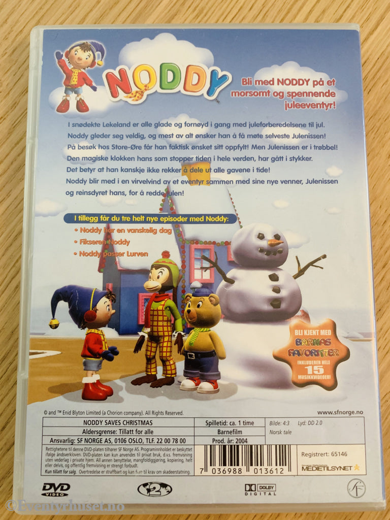 Noddy Redder Julen. 2004. Dvd. Dvd