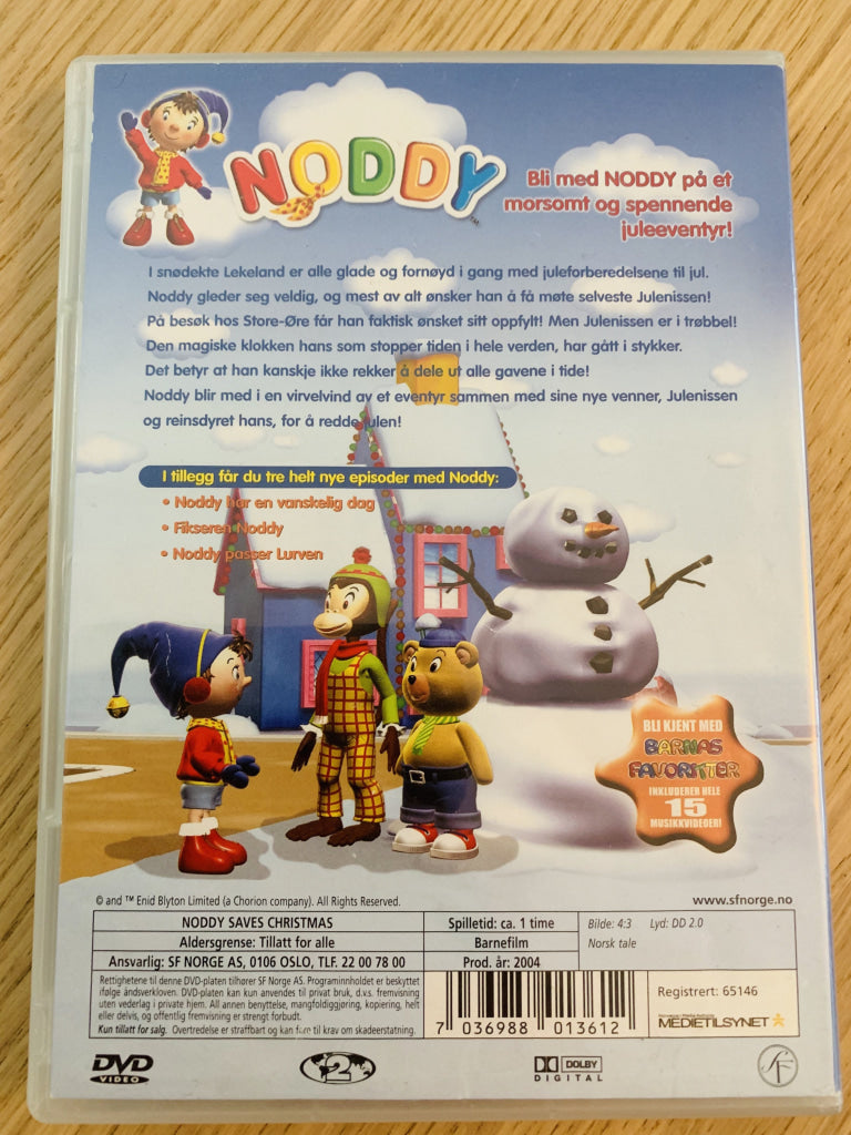 Noddy Redder Julen. 2004. Dvd. Dvd