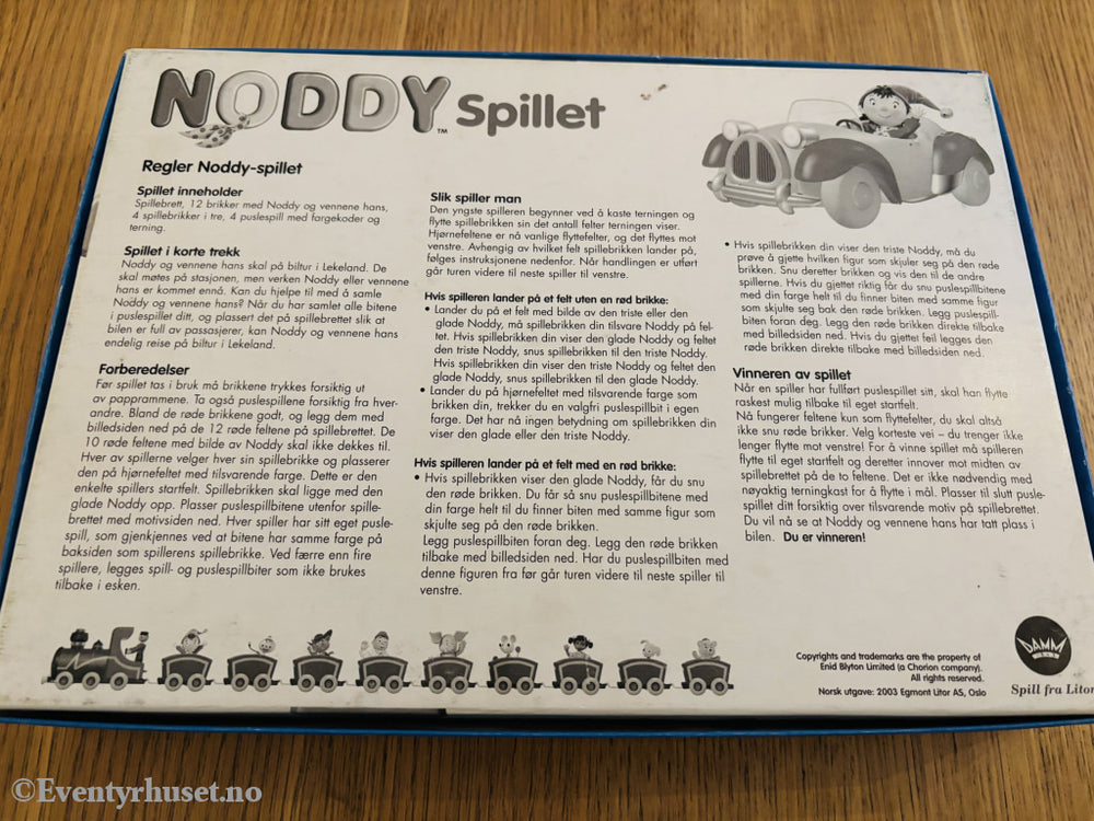 Noddy Spillet – Bli med Noddy til Lekeland