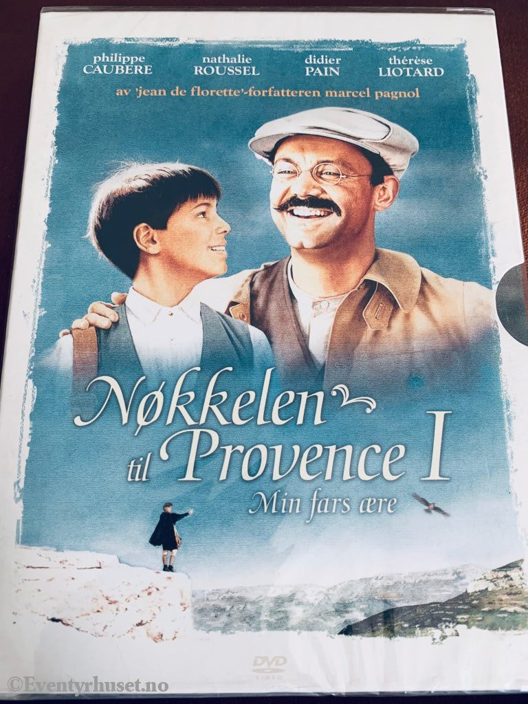 Nøkkelen Til Provence I - Min Fars Ære. 1990. Dvd Slipcase. Ny I Plast!