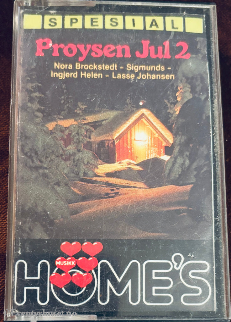 Nora Brockstedt, Sigmunds, Ingjerd Helen, Lasse Johansen – Proysen Jul 2. Kassett.
