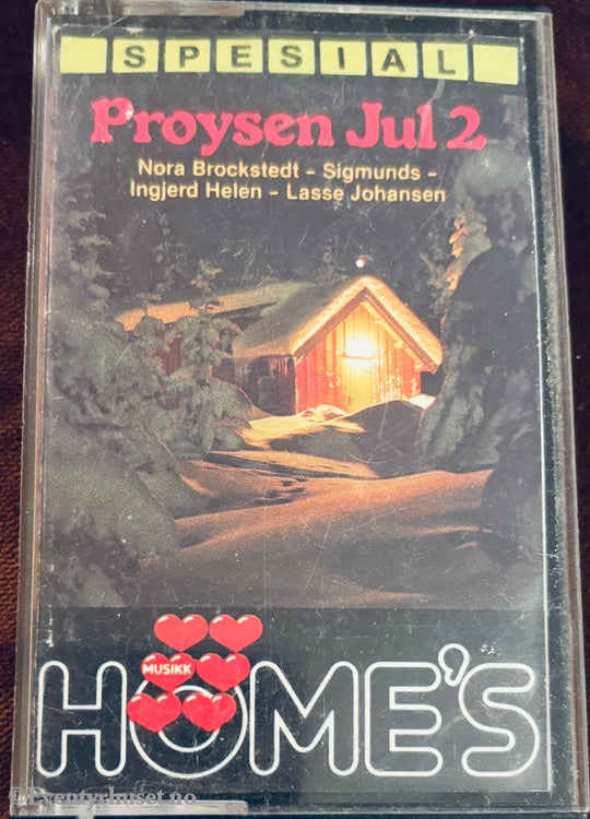 Nora Brockstedt, Sigmunds, Ingjerd Helen, Lasse Johansen – Proysen Jul 2. Kassett.