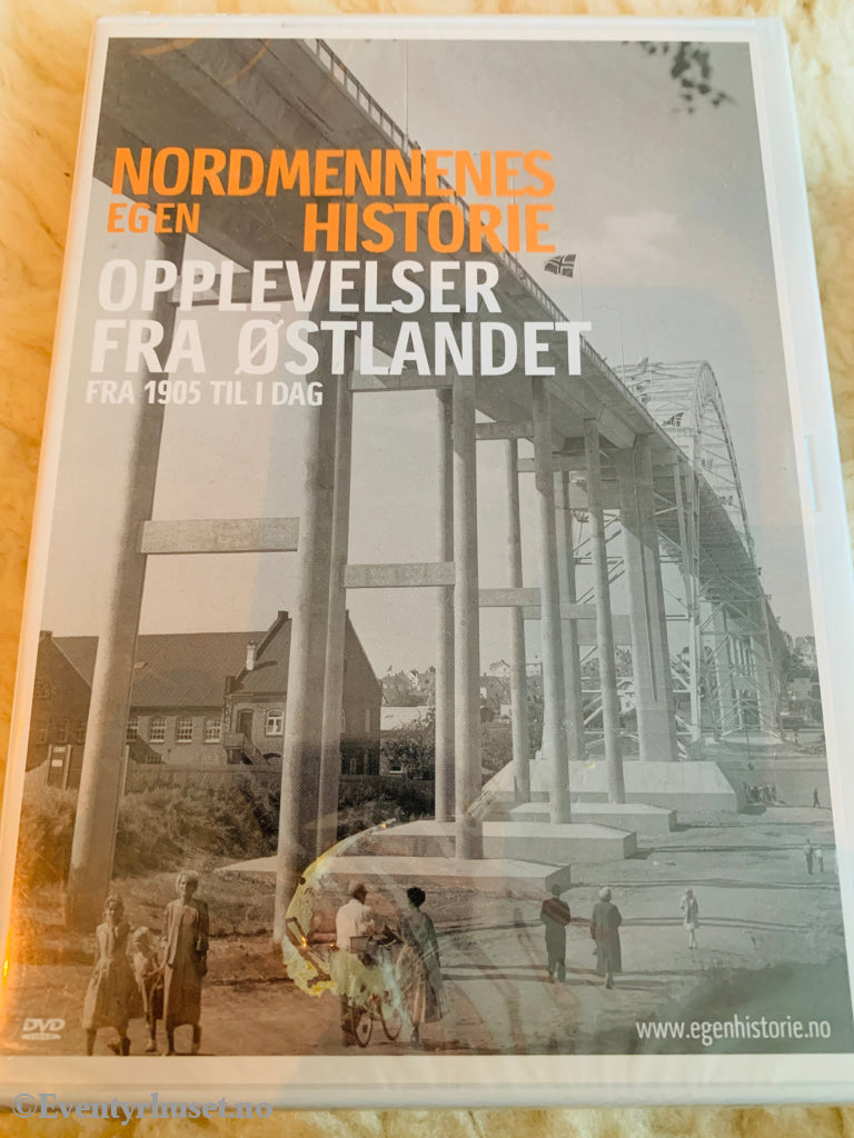 Nordmennenes egen historie. Opplevelser fra Østlandet. DVD. Ny i plast!