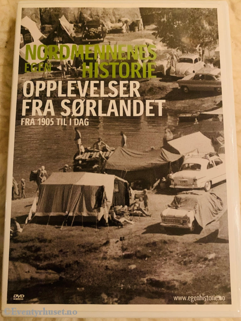 Nordmennenes Egen Historie. Opplevelser Fra Sørlandet. Fra 1905 Til I Dag. Dvd. Dvd