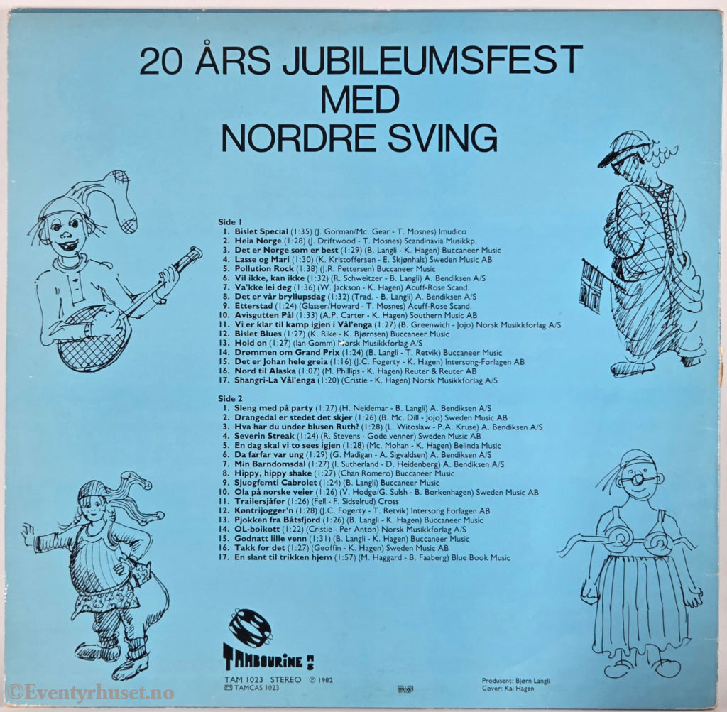 Nordre Sving. 1981. 20 Års Jubileumsfest. LP.