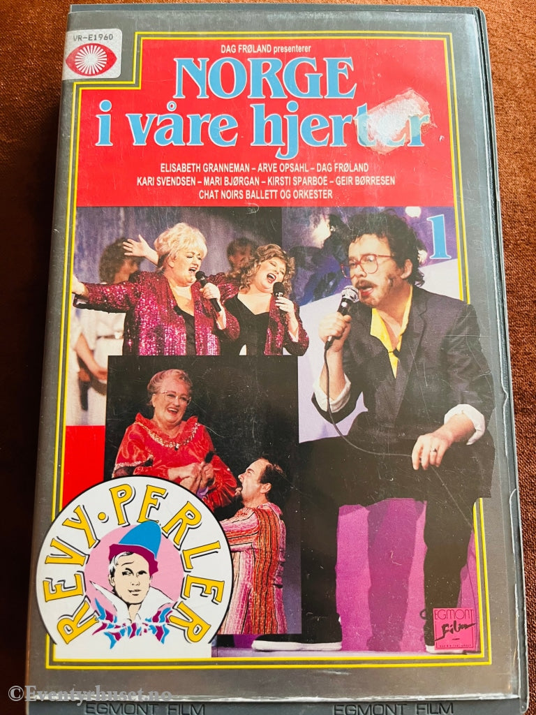 Norge I Våre Hjerter. Vol. 1. 1991. Vhs Big Box.