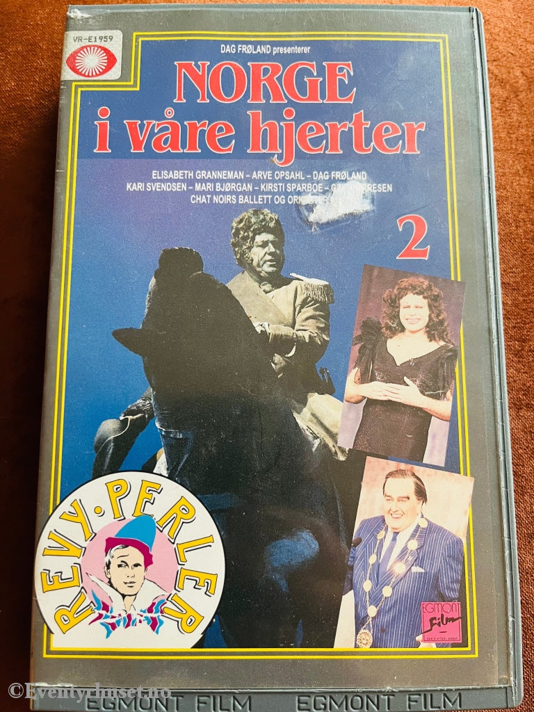 Norge I Våre Hjerter. Vol. 2. 1991. Vhs Big Box.