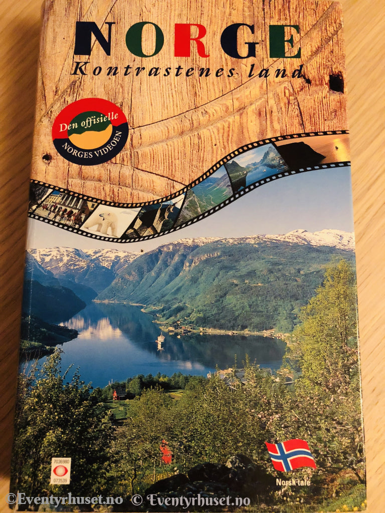 Norge. Kontrastenes Land. Den Offisielle Norgesvideoen. Ny I Plast! Vhs